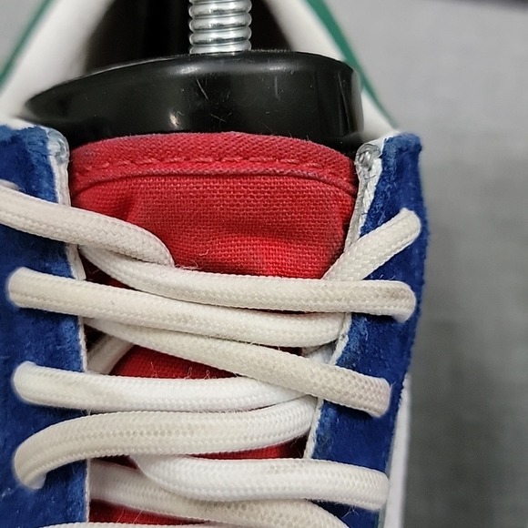 Vans old skool Yacht Club colorblocked Blue Red Yellow Green White women 5.5 - Picture 4 of 13